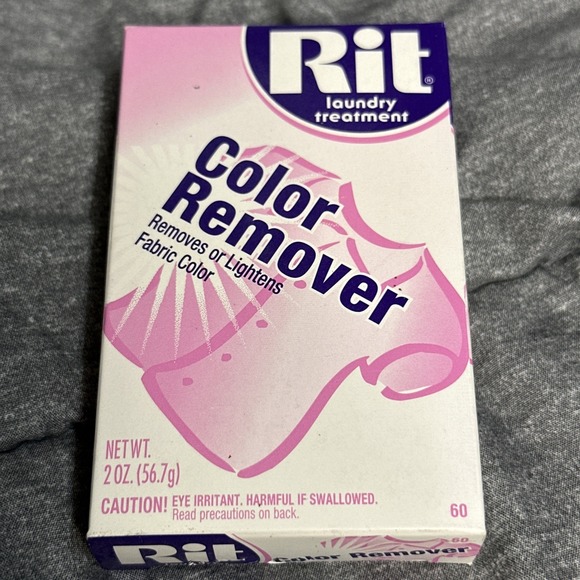 Rit Laundry Treatment Color Remover  Powder Box 2oz ~ Old Formula - Picture 1 of 4